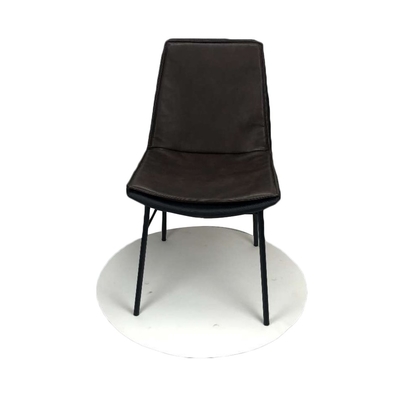 Restaurant 35kgs 85cm Leather Dining Room Chairs