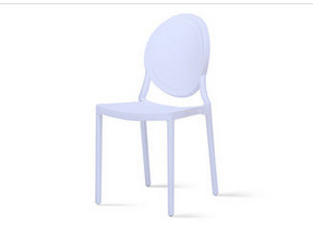 Home Furniture 0.26cbm Modern Plastic Dining Chairs Not Easily Deformed