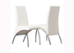 Restaurant Furniture 16.5cm 25.5cm PU Leather Dining Chair