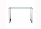 Living Room 20KGS 35cm 78cm Tempered Glass Console Table