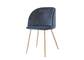 Ergonomic Velvet Fabric Seat 13KGS 840mm Modern Leisure Chair