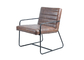 Glamorous 52.5cm 49cm 79cm Fabric Accent Chair With Metal Leg