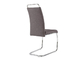 Custom 60kgs 99cm Chrome Metal Frame Dining Chair