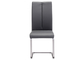 Stainless Steel 60KGS 44cm 56cm Armless Dining Chair