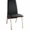Restaurant Furniture 16.5cm 25.5cm PU Leather Dining Chair