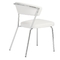 Modern 770mm Stackable Chrome Legs PU Leisure Chair Simple Design
