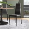 Simple Design PU Leather Seater Modern Leisure Chair 42*50*98CM