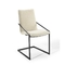 Smooth Fabric H900mm Z Shape 8kgs Modern Dining Chair