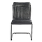 Modern Living Room Furniture Black Luxury 840mm Leather Chair