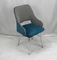 Blue Velvet Seater Upholstered H860mm Contemporary Lounge Chairs