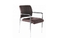 Metal Frame Fabric 79CM Office Visitor Chair / Training Staff Modern Office Guest Chairs For Meeting Room