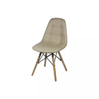 UV resistant Beech Wood Leg Dining Chair Eiffel Style Dining Chair 4.8kgs