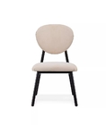 Delicate Stitching modern  Fabric Dining Room Chairs For Hotel Cafe High Durability