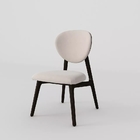 Delicate Stitching modern  Fabric Dining Room Chairs For Hotel Cafe High Durability