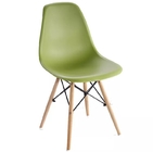 Customizable Molded Plastic Side Chair  Cafe Chair  aging resistance
