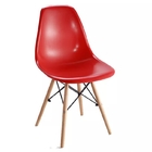 Customizable Molded Plastic Side Chair Eames Cafe Chair  aging resistance