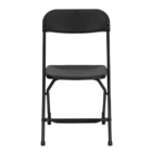 Acid Resistance Metal Stackable Folding Chair Foldable Steel Chair