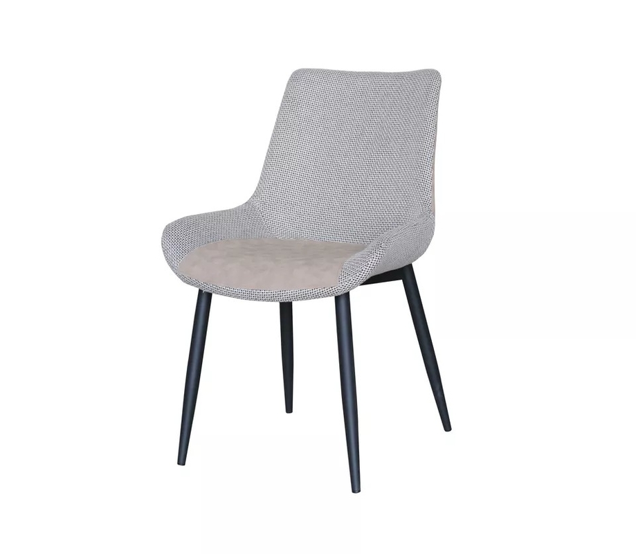 Anticorrosion Casual Nordic Fabric Dining Room Chairs 59*50*80cm