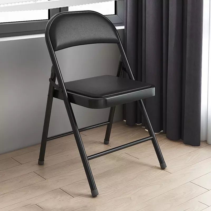 Modern Restaurant Catering Metal Frame Folding Chair Powder Coated