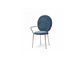 Upholstered Velvet 84*53*48cm Modern Office Lounge Chairs
